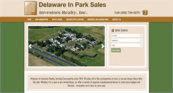 Desktop Screenshot of deinparksales.com