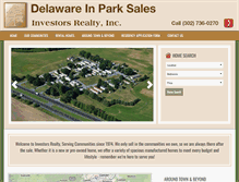 Tablet Screenshot of deinparksales.com